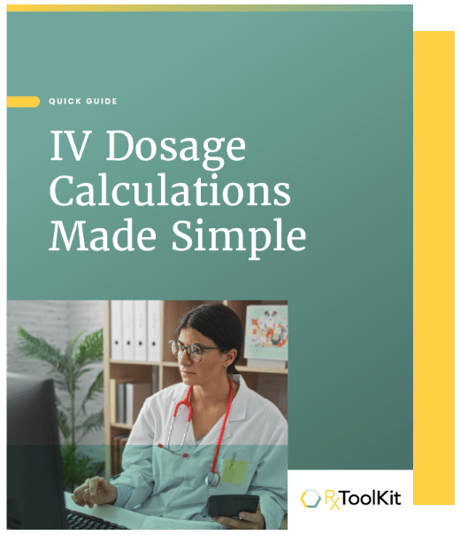 IV Dosage Calculations Ebook